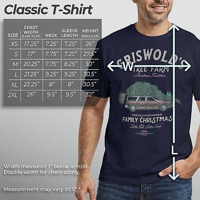 Men's Christmas Vacation Griswold Family Christmas Graphic Tee