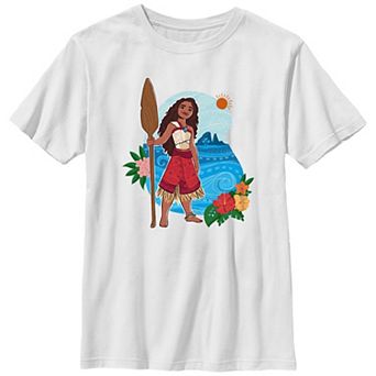 Disney's Moana 2 By The Sea Portrait Boys 8-20 Graphic Tee