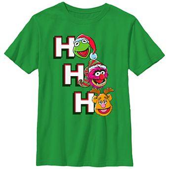 Boys 8-20 The Muppets Ho Ho Ho Graphic Tee