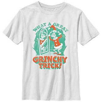 Boys 8-20 Dr. Seuss What A Great Grinchy Trick Graphic Tee