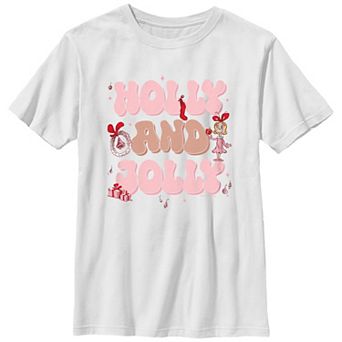 Boys 8-20 Dr. Seuss Grinch Holly And Jolly Cindy-Lou Who Graphic Tee