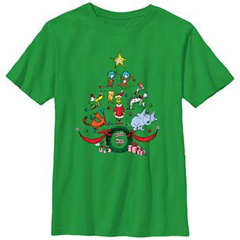 Boys 8-20 Dr. Seuss Christmas Tree Graphic Tee