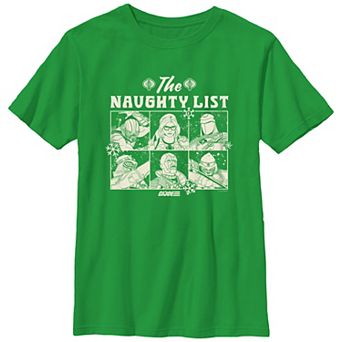 Boys 8-20 GI Joe The Naughty List Graphic Tee