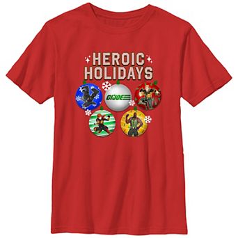 Boys 8-20 GI Joe Heroic Holidays Graphic Tee