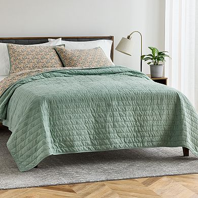 Sonoma Goods For Life® Verona Floral Quilt Set