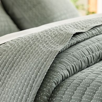 Sonoma Goods For Life® Bozeman Stitch Quilt Set