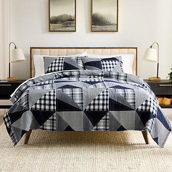 Sonoma Goods For Life® Asheville Patch Woven Quilt Set with Shams