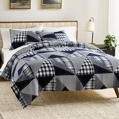 Sonoma Goods For Life® Asheville Patch Woven Quilt Set with Shams