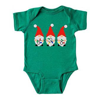 Gnome Lights Baby Bodysuit