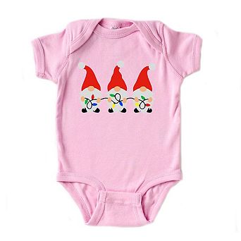 Gnome Lights Baby Bodysuit