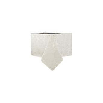 Kate Aurora Regency Collection Raised Jacquard Damask Fabric Tablecloth