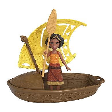 Disney's Moana 2 Wayfinder Wonders Small Doll, Canoe & Accessory by Mattel - Styles May Vary