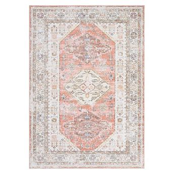 Garvee Boho Vintage Area Rug Ultra Soft Accent Rug for Home Decor Floor Decoration