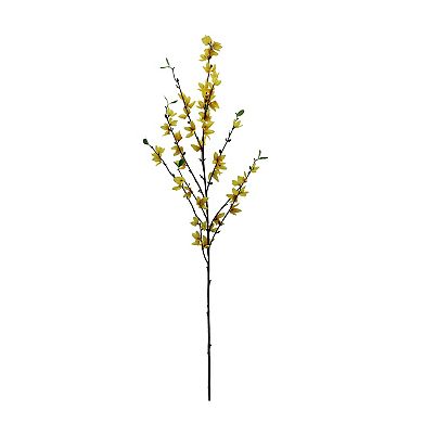 Everyday Decor Artificial Forsythia Stem