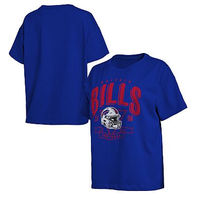 Women's NFL Buffalo Bills Short Sleeve Oversized T-Shirt