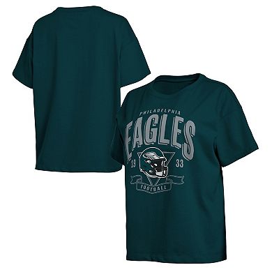 Women's NFL Philadelphia Eagles Short Sleeve Oversized T-Shirt