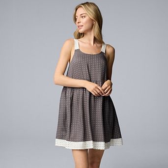 Women's Simply Vera Vera Wang Woven Chemise