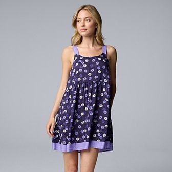 Women's Simply Vera Vera Wang Woven Chemise