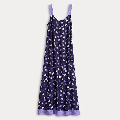 Women's Simply Vera Vera Wang Woven Maxi Chemise