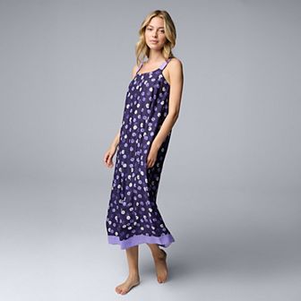 Women's Simply Vera Vera Wang Woven Maxi Chemise
