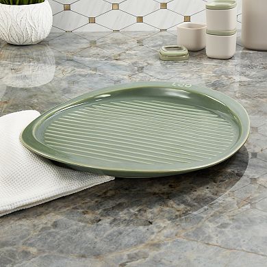BergHOFF Balance Stone 15.75" Ribbed Pizza Tray