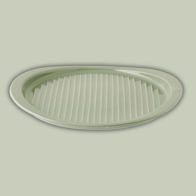 BergHOFF Balance Stone 15.75" Ribbed Pizza Tray