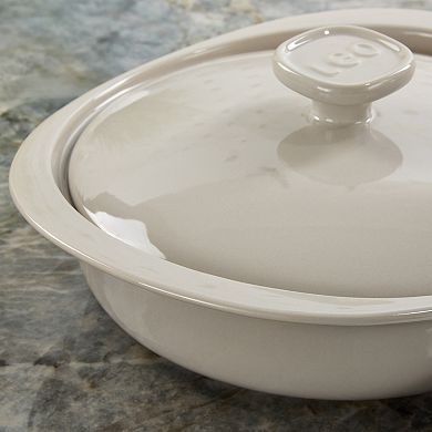 BergHOFF Balance Stone 9.5" 2.4-qt Casserole Baking Dish With Stone Cover