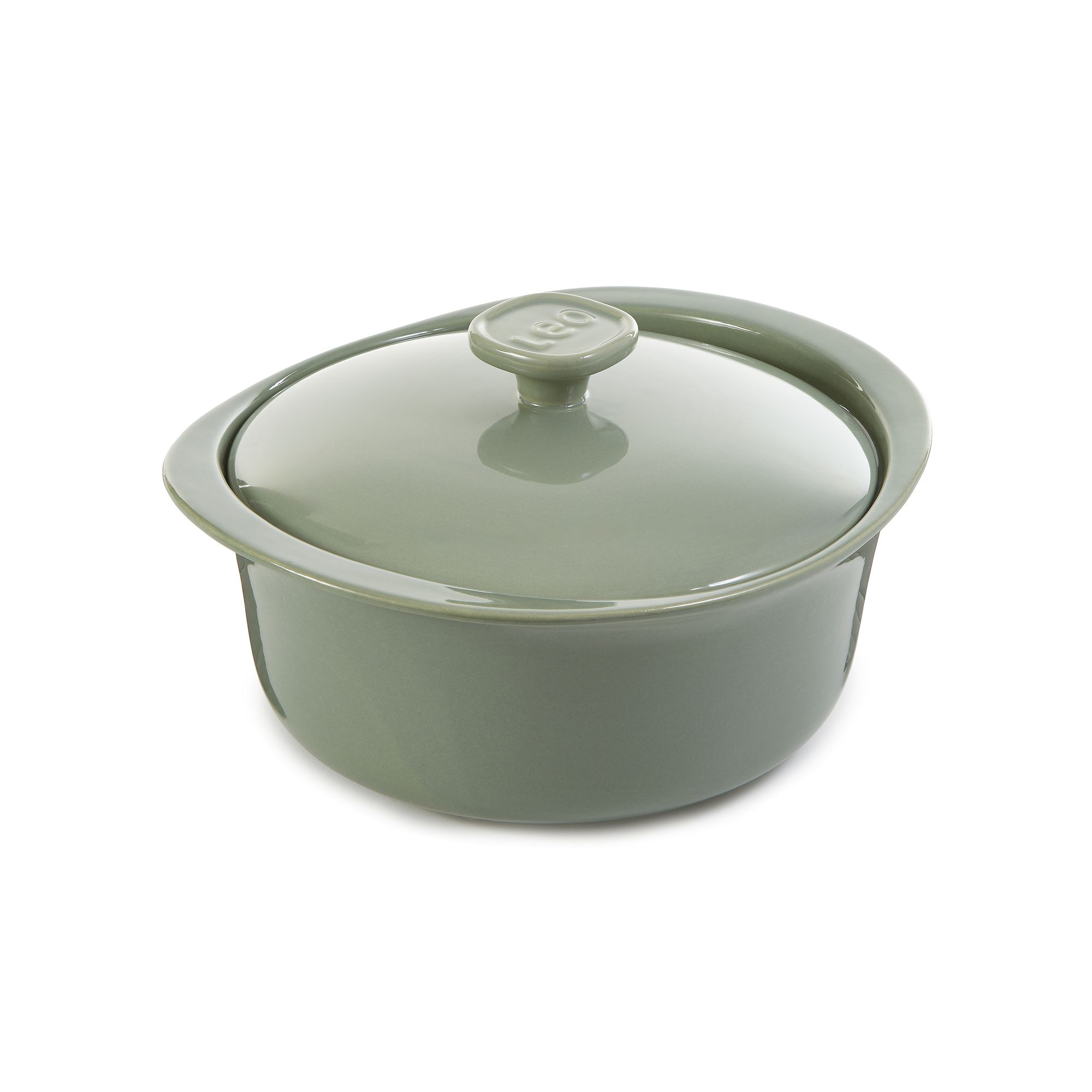 BergHOFF Balance Stone 9.5 4.5-qt Casserole Baking Dish With Stone Cover