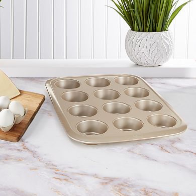 BergHOFF Balance Nonstick Carbon Steel 12-cup Muffin Pan