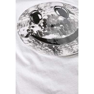 Kids 4-12 NEXT Disco Ball Sparkly Tee