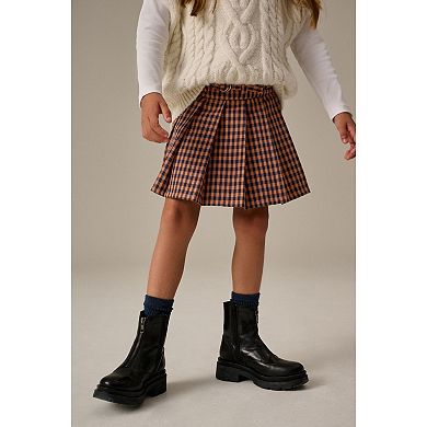 Girls 4-12 NEXT Check Skirt