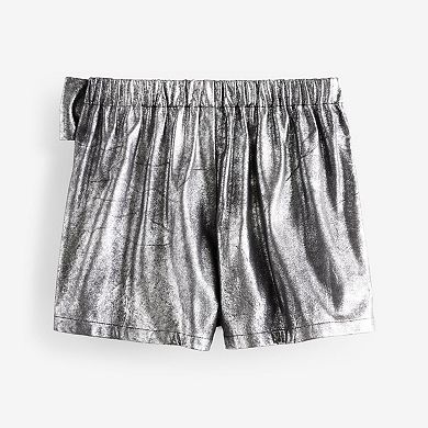 Girls 4-12 NEXT Silver Skort