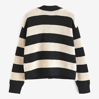 Girls 4-12 NEXT Heavyweight Boxy Cardigan