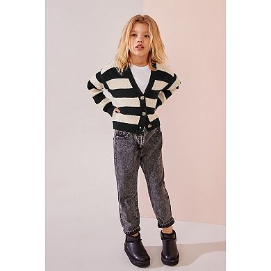 Girls 4-12 NEXT Heavyweight Boxy Cardigan
