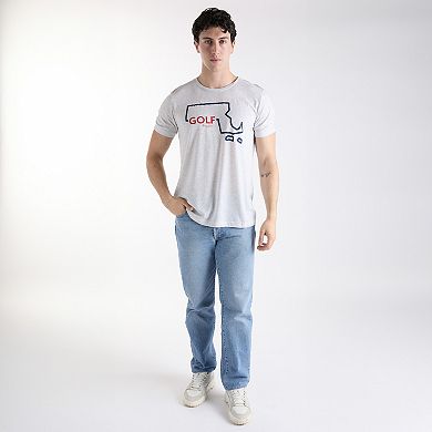 Adult SwingJuice Golf Massachusetts Tee