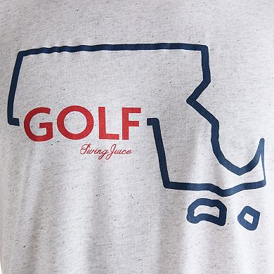 Adult SwingJuice Golf Massachusetts Tee