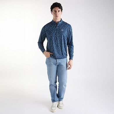 Men's SwingJuice Memphis Geometric Golf Quarter Zip Pullover