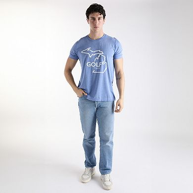 Men's SwingJuice Golf Michigan T-Shirt
