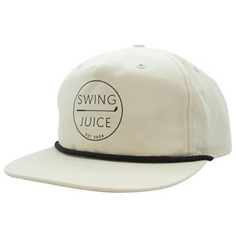 Adult SwingJuice Golf Retro Rope Snapback Hat