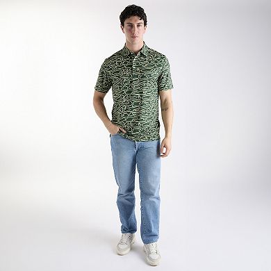 Men's SwingJuice Golf Rhythmic Lines Polo