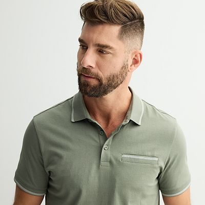 Men's Apt. 9® Short Sleeve Tipped Polo