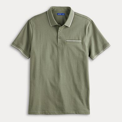 Men's Apt. 9® Short Sleeve Tipped Polo