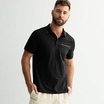 Men's Apt. 9® Short Sleeve Tipped Polo
