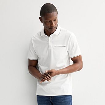 Men's Apt. 9® Short Sleeve Tipped Polo