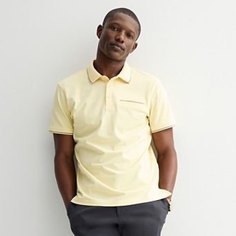 Men's Apt. 9® Short Sleeve Tipped Polo