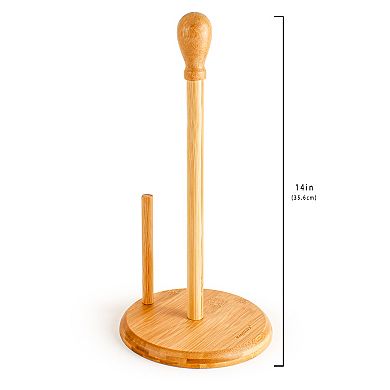 BergHOFF 13.75” Bamboo Paper Towel Holder