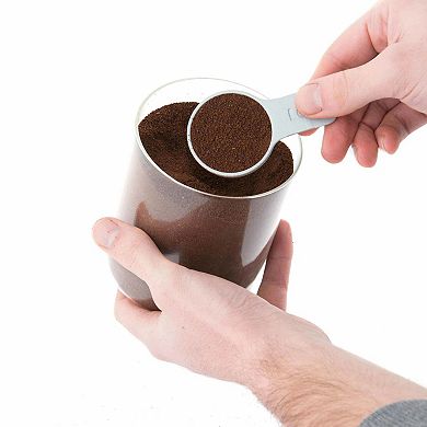 BergHOFF Leo Glass Food Container and Scoop 5-Piece Set