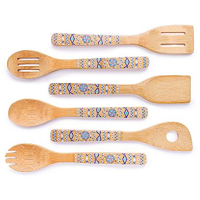 BergHOFF Patterned Bamboo 10-Piece Utensil Set