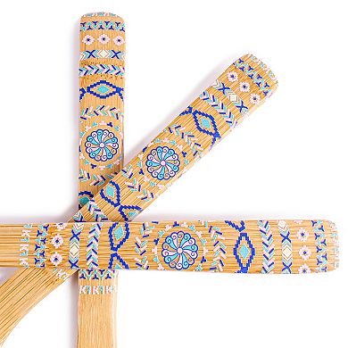 BergHOFF Patterned Bamboo 10-Piece Utensil Set