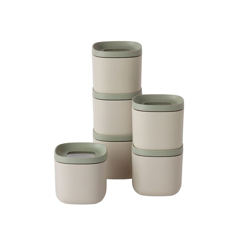 BergHOFF Balance 0.17-qt Covered Food Container 6-Piece Set, Gray